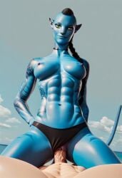 ai_generated avatar avatar:_the_way_of_water female istoleurmom1 na'vi panties_aside pussy recombinant vaginal_penetration vaginal_sex z-dog zdinarsk