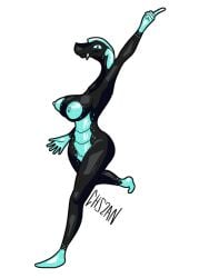 1girls anthro chszan_ninjago eel female ninjago ninjago:_dragons_rising nude nude_female