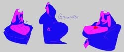 fem gaster from deltarune by loverroyal2
