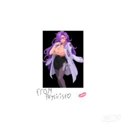 handwritten_text kiss_mark physicist_(soul_knight) pixel_art polaroid soul_knight