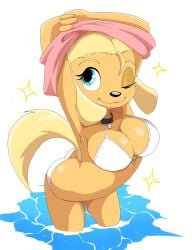 1female 1girls 2024 2024s 2d 2d_(artwork) 2d_artwork anthro anthro_female anthrofied ass big_breasts bikini bikini_bottom bikini_top black_nose blonde-haired_female blonde_female blonde_hair blonde_hair_female blue_eyes brandy_&_mr_whiskers brandy_and_mr._whiskers brandy_harrington breasts canid canine canis cleavage clothed clothing collar digital_art digital_drawing digital_drawing_(artwork) digital_media digital_media_(artwork) digital_painting digital_painting_(artwork) disney dog_ears dog_girl dog_humanoid dog_tail doggirl domestic_dog eyelashes female female_anthro female_focus floppy_ears fur furry furry_female gold_body gold_fur golden_body golden_fur golden_hair golden_retriever hair hi_res mammal one_eye_closed partially_submerged pink_clothing pink_shirt removing_shirt seducing seductive seductive_body seductive_eyes seductive_look seductive_mouth seductive_pose seductive_smile shirt shirt_lift simple_background solo solo_female solo_focus standing standing_in_water swimsuit swimwear tail thick_thighs thighs two-piece_swimsuit undressing water white_background white_bikini white_clothing white_swimsuit white_swimwear wide_hips yellow_body yellow_fur zebra10045