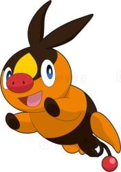 1boy balls blackcachomon feral foreskin humanoid_genitalia humanoid_penis long_foreskin male male_only nintendo penis pokémon_(species) pokemon pokemon_(species) solo tepig testicles uncircumcised uncut wild_eevee
