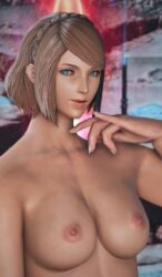 3d athena_(ffxiv) breasts final_fantasy final_fantasy_xiv naked naked_female nude nude_female tagme