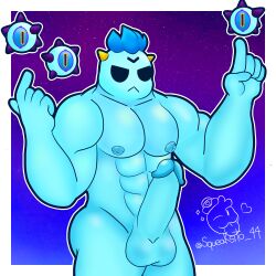 brawl_stars dark_lord_spike solo_male spike_(brawl_stars) squeaksito tagme