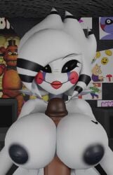 3d 3d_animation animated areolae big_breasts big_penis blender blush breasts cally3d clazzey cryptiacurves dark-skinned_male fazclaire's_nightclub five_nights_at_freddy's five_nights_at_freddy's_2 fnaf fredina's_nightclub licking_penis marie_(cally3d) marie_(cryptia) marionette_(fnaf) nipples no_sound paizuri penis puppet_(cally3d) puppet_(fnaf) scottgames smile tagme tongue tongue_out video vxast