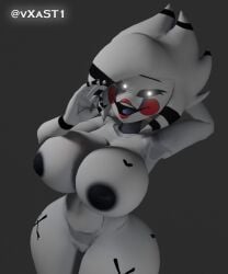 1girls 3d 3d_(artwork) alternate_version_available areolae armpits artist_name big_breasts blowjob_gesture breasts cally3d clazzey completely_nude completely_nude_female cryptiacurves curvy fazclaire's_nightclub female female_only five_nights_at_freddy's five_nights_at_freddy's_2 fnaf fredina's_nightclub grey_background looking_at_viewer marie_(cally3d) marie_(cryptia) marionette_(fnaf) nipples open_mouth puppet_(cally3d) puppet_(fnaf) pussy scottgames simple_background thick_thighs voluptuous vxast wide_hips