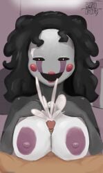 marionette (fnaf) from five nights at freddy's by robo-fairy