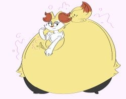 big_breasts braixen breasts fanofblimp female hyper no_humans pokémon_(species) pokemon pokemon_(species) tagme