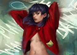 misato katsuragi from neon genesis evangelion by fernanda suarez