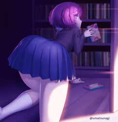 natsuki (doki doki literature club) from doki doki literature club by umatsunagi
