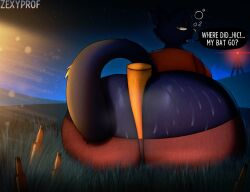 big_ass big_breasts breasts bubble_butt huge_ass mae_borowski night_in_the_woods zexyprof