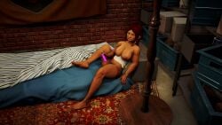 3d 3d_(artwork) a_house_in_the_rift blair dwarf female male_pov masturbation original original_character pov sex_toy vibrator vibrator_in_pussy video_games