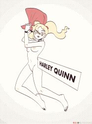 harley quinn from dc by kt-draws
