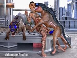 3d alien interspecies jack_(mass_effect) mass_effect mass_effect_2 mass_effect_3 valanquarstudios varren zoophilia