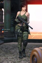 1girls ass big_ass big_breasts breasts call_of_duty cleavage mara_(cod) patreon_username tactical_gear tattoo tb25 thick_thighs tight_clothing twitter_username