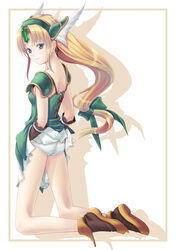 female female_only gusha human panties riesz seiken_densetsu seiken_densetsu_3 solo