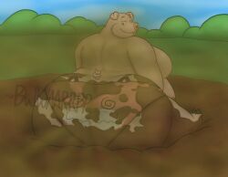 anthro barn butt_crush fart farting_on_face fat femdom fox huge_ass male malesub mudpit overweight_female panties_transformation pig snuggydoug underwear_transformation