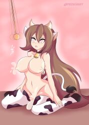 cow_print hypnosis iris_(mega_man) lactation m11xgirby mega_man mega_man_x squirting tagme