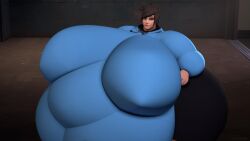 1girls ass belly big_belly breasts brown_hair fat female female_focus female_only hips hyper hyper_ass hyper_belly hyper_breasts jacket large_ass large_belly large_breasts nipple_bulge pout pouting source_filmmaker stomach tammy_(tammythefatfemscout) tammythefatfemscout team_fortress_2 thick_thighs thighs valve wide_hips