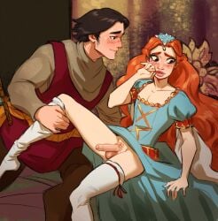 femboy femboy_prince penis pubic_hair red_hair redhead ripushko tagme yaoi