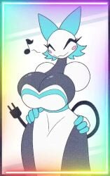 2023 animated bendyevil big_breasts breasts deltarune female female_only huge_breasts mp4 music r-mk song sound tagme tasque_manager_(deltarune) thick_thighs third-party_edit undertale video wide_hips