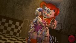 3d 3d_(artwork) 3d_animation 3d_model animated baby_(fnafsl) ballora ballora_(fnafsl) circus_baby circus_baby_(fnaf) circus_baby_(original) female firenutter five_nights_at_freddy's five_nights_at_freddy's:_sister_location fnaf full_color futa_on_female futanari minireena scottgames sister_location sound tagme video