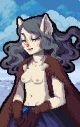 sigrid_(wargroove) topless vampire wargroove