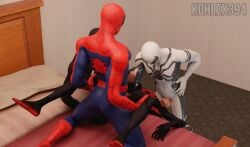 4boys :>= blowjob blowjob_face fortnite gangbang gay gay_domination gay_sex group kohlex male male_only marvel marvel_comics miles_morales spider-man spider-man:_across_the_spider-verse spider-man_(series) yaoi