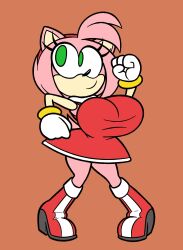 amy rose from sonic (series) by frost-lock
