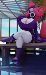 1girls 3d 3d_(artwork) big_breasts breasts cally3d clazzey crossed_legs cryptiacurves curvy fan_character female female_only mario_(series) nicholaideus nintendo shy_gal shygal_(cryptiacurves) super_mario_bros._2 thick_thighs voluptuous vrchat_avatar vrchat_model wide_hips yume_kōjō:_doki_doki_panic