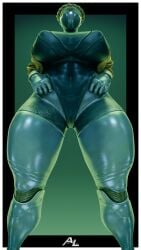 2023 3d 3d_(artwork) abs astrolux96 atomic_heart big_ass big_breasts big_butt big_thighs blonde_hair braided_hair breasts busty faceless faceless_character faceless_female female female_focus female_only female_robot frame gold_jacket grey_body gynoid hi_res highres hourglass_figure huge_ass huge_breasts huge_butt jacket large_ass large_breasts large_butt large_thighs left_(atomic_heart) leotard looking_at_viewer metallic_body nipples pov red_star robot robot_girl suit the_twins_(atomic_heart) thick_thighs thighhighs thighs voluptuous yellow_jacket