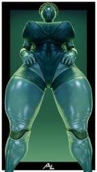 2023 3d 3d_(artwork) abs astrolux96 atomic_heart big_ass big_breasts big_butt big_thighs blonde_hair braided_hair breasts busty faceless faceless_character faceless_female female female_focus female_only frame grey_body hi_res highres hourglass_figure huge_ass huge_breasts huge_butt jacket large_ass large_breasts large_butt large_thighs leotard looking_at_viewer metallic_body nipples pov red_star right_(atomic_heart) robot robot_girl suit the_twins_(atomic_heart) thick_thighs thighhighs thighs voluptuous yellow_jacket