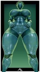 2023 3d 3d_(artwork) abs astrolux96 atomic_heart big_ass big_breasts big_butt big_thighs blonde_hair braided_hair breasts busty faceless faceless_character faceless_female female female_focus female_only frame grey_body hi_res highres hourglass_figure huge_ass huge_breasts huge_butt jacket large_ass large_breasts large_butt large_thighs left_(atomic_heart) leotard looking_at_viewer metallic_body nipples pov red_star right_(atomic_heart) robot robot_girl suit the_twins_(atomic_heart) thick_thighs thighhighs thighs voluptuous yellow_jacket