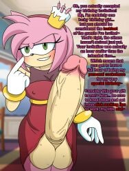 1futa 2023 ambiguous_pov amy_rose anthro big_balls big_breasts big_penis birthday cupcake dialogue ears eroticaquatic fringe fully_clothed furry futa_only futanari gloves green_eyes grin half-closed_eyes headband hedgehog hedgehog_humanoid hyper_penis pink_fur red_dress sega self_upload skirt_lift smirk sonic_(series) sonic_the_hedgehog_(series) talking_to_viewer text the_murder_of_sonic_the_hedgehog thick_thighs train train_interior veiny_penis