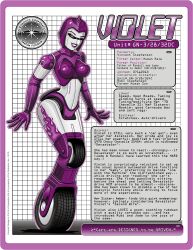 female identity_death large_ass large_breasts laughingvulcan lips midriff mind_control robot_girl robotization smile story thick_thighs transformation wheel wheels wide_hips