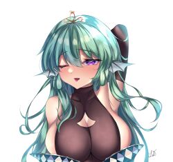 big_breasts breasts busty female female_only finana_ryugu finana_ryugu_(2nd_costume) leon_decarabia nijisanji nijisanji_en solo solo_female virtual_youtuber