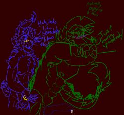 2022 anal anal_sex crocodile crocodilian crocodylid digital_drawing_(artwork) duo duo_focus english_text erect_penis erection five_nights_at_freddy's five_nights_at_freddy's:_security_breach from_behind_position gay glamrock_bonnie_(fnaf) leporid leporid_humanoid montgomery_gator_(fnaf) muscular muscular_male nsfw_octo penile_penetration rabbit scottgames sex sex_slave size_difference steel_wool_studios text