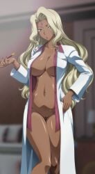 clothes_removed code_geass crappydecens dark-skinned_female dark_skin kaname_aomame rakshata_chawla third-party_edit uncensored