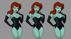 2d batman_(series) batman_and_harley_quinn bubble_butt busty dc_comics dcuaom fit fit_female green-skinned_female green_skin hourglass_figure long_hair pamela_isley pinup poison_ivy poison_ivy_(dcau) pose posing red_hair something_unlimited sunsetriders7 wide_hips