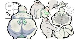 ... 2boys after_sex anal anal_penetration anal_sex annoyed anthro anthro_on_anthro anus apron apron_only ass balls bear bent_over big_ass big_butt blush bodily_fluids cartoon_network close-up cum cum_in_ass cum_inside duo eyes_closed first_person_view from_behind funkyghosty genital_fluids genitals half-closed_eyes hand_on_ass huge_ass huge_butt humiliation ice_bear ice_bear_(we_bare_bears) looking_at_another looking_back male male/male male_penetrating_male mammal moobs muscular muscular_male overweight overweight_male penetration penile penile_penetration penis_in_ass polar_bear ralph_(wbb) rear_view sex side_view small_balls small_penis small_penis_humiliation spread_ass spreading standing_doggy_style standing_sex tail text thick_thighs unimpressed we_bare_bears white_background white_body white_fur white_tail wide_hips window