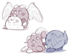cum dalprons galacta_knight kirby kirby_(series) meta_knight nintendo penetration pussy spread_pussy tapering_penis waddling_head