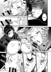 anus_peek anus_twitching ass_focus blowjob femboy femboy_on_male final_fantasy_xv fingering_anus fingering_ass licking_penis masurao noctis_lucis_caelum prompto_argentum thong_aside trap yaoi