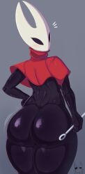 1girls 2025 2d 2d_(artwork) andreex anthro arachnid arachnid_humanoid arthropod arthropod_humanoid ass back_view bare_ass big_ass big_butt black_body bug bug_girl clothing color colored curvy curvy_figure digital_drawing_(artwork) digital_media_(artwork) fat_ass fat_butt female female_focus glistening glistening_ass glistening_body glistening_butt holding_object holding_weapon hollow_knight hollow_knight:_silksong hollow_knight_(franchise) hornet's_needle hornet_(hollow_knight) humanoid insect insect_humanoid insectoid insectoid_female looking_at_viewer looking_back looking_back_at_viewer motion_lines red_cloak red_clothing silksong simple_background team_cherry thick_ass thick_butt thick_thighs thighs