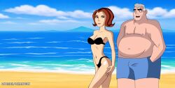 beach beach_background ben_10 ben_10_(classic) ben_10_alien_force ben_10_omniverse ben_10_ultimate_alien benjatoon big_ass big_boobs big_breasts big_butt big_thighs bikini bikini_bottom bikini_top cartoon cartoon_network max_tennyson patreon patreon_artist patreon_exclusive patreon_link patreon_logo patreon_reward patreon_url patreon_username verdona