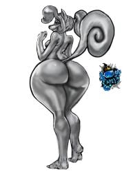 1girls anthro ass back_view big_ass big_breasts breasts bubble_ass bubble_butt busty carcl3_owe coco_bandicoot crash_(series) curvy curvy_figure dat_ass dumptruck_ass enormous_ass fat_ass female female_only giant_ass gigantic_ass huge_ass huge_breasts large_ass monochrome naked naked_female nude nude_female thick_thighs thighs voluptuous voluptuous_female wide_hips