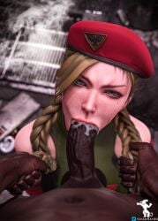 1boy 1girls 3d 3d_(artwork) :>= angry balrog big_penis blender blonde_hair blowjob blowjob_face blue_eyes breasts cammy_white capcom chadrat clothed clothed_female_nude_male cum cum_in_mouth cum_inside curved_to_the_right_penis dark-skinned_male dark_skin eye_contact fellatio female female_penetrated grabbing_hair hair_grab handlebars huge_cock human interracial irrumatio_handles large_penis light-skinned_female light_skin male male_penetrating_female maledom monster_cock mouth_full_of_cock mouthful oral oral_creampie oral_penetration oral_sex partial_male penis petite pov pov_blowjob pov_male precum precum_drip saliva saliva_trail seductive_eyes seductive_mouth street_fighter team_sf vein veiny_penis