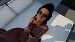 3d 3dx_chat 3dxchat animated cum dark-skinned_female dark-skinned_male facial tagme video