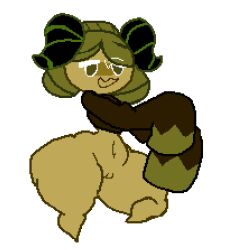 matcha cookie from cookie run by keelgabeytheart