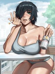 himeno (chainsaw man) from chainsaw man by hkart