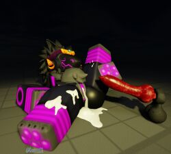 3d after_sex after_vaginal andromorph balls cum cum_in_pussy cum_inside cum_on_body cuntboy furry intersex knot penis protogen protogen_visor roblox robloxian sootee11 tagme vagina